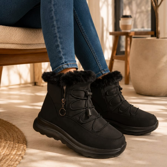 Botin Impermeable Mujer con Chiporro Interior para Invierno 