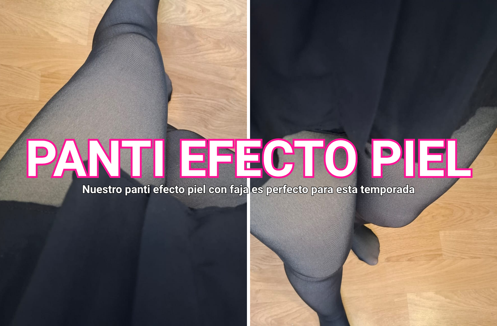Panti efecto piel ideal para looks diarios,