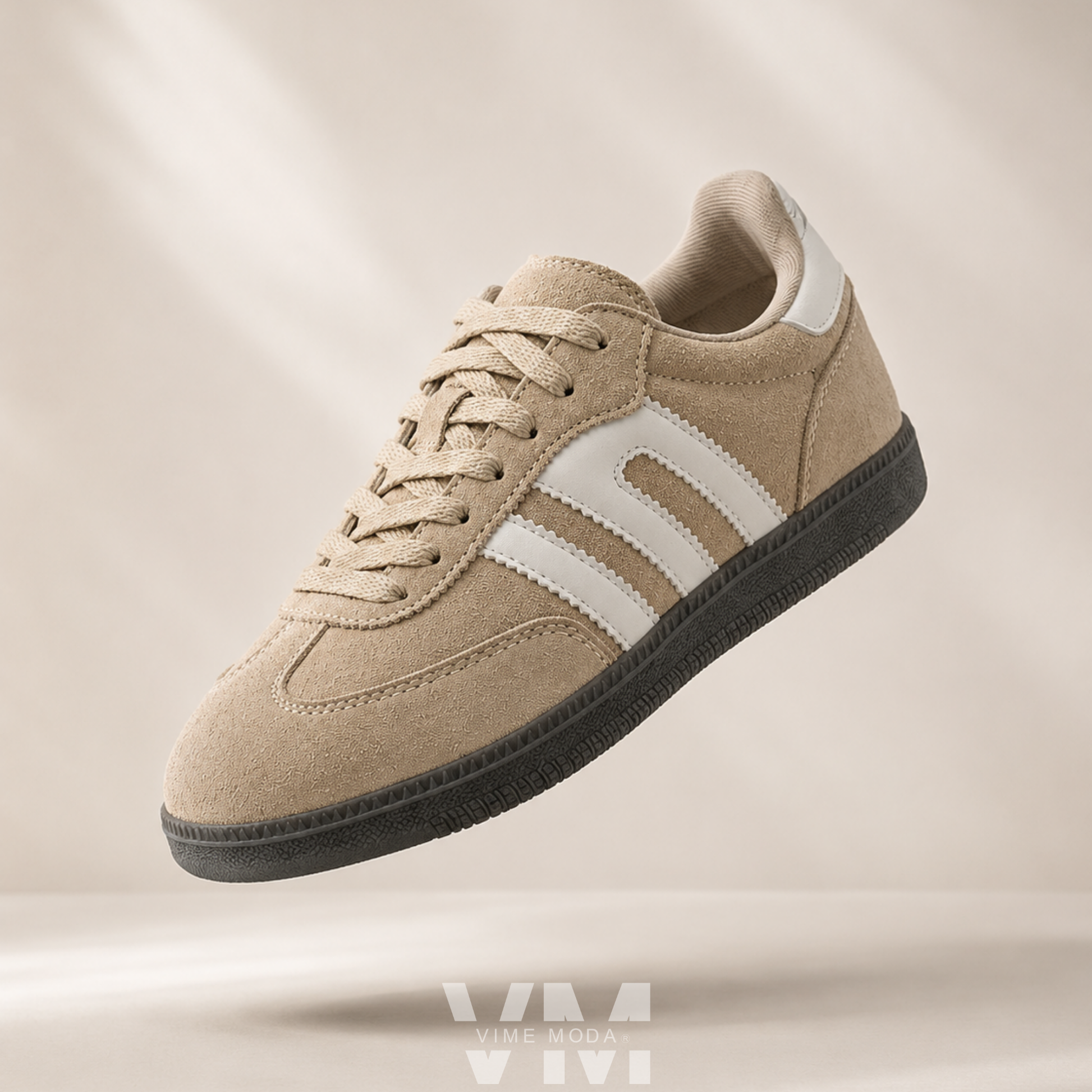 Zapatilla mujer Urban Classic Beige color beige con diseño urbano y cómodo de VIME MODA®