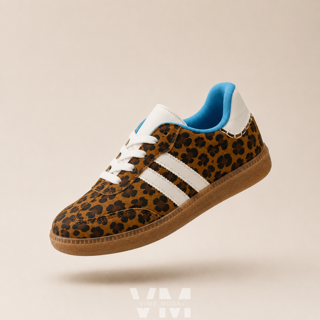 Zapatilla Mujer Animal Print