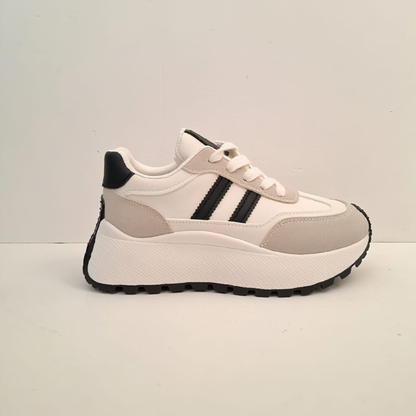 Zapatilla Mujer Urbana Beige