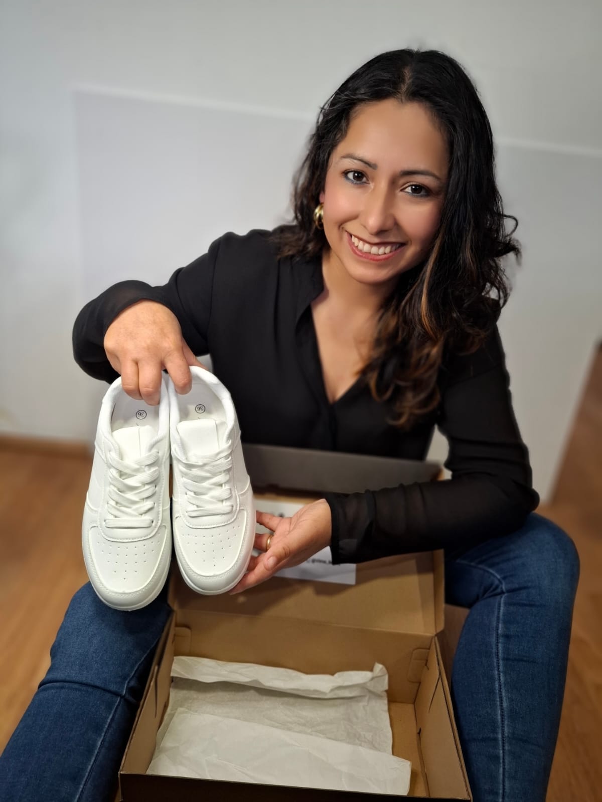 Zapatilla Mujer Blanca Esencial