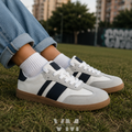 Zapatilla Mujer Urban Classic White Black