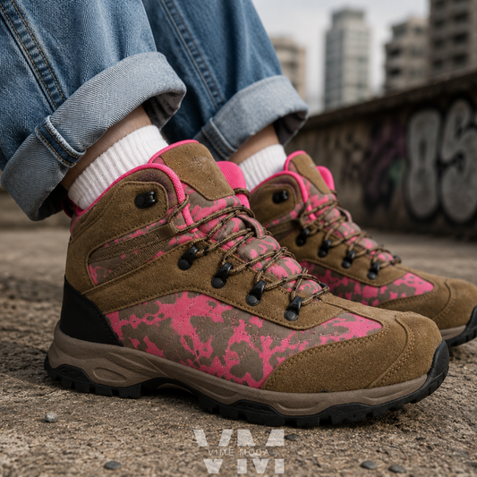 Zapatilla Mujer Outdoor Rosa