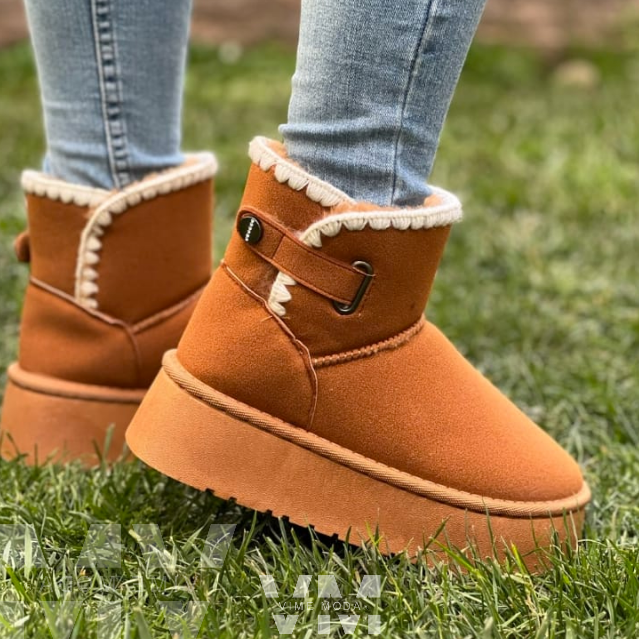 Pantubota Mujer Oslo Chiporro Plataforma