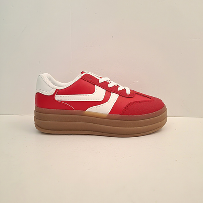 Zapatilla Mujer Pasión Roja