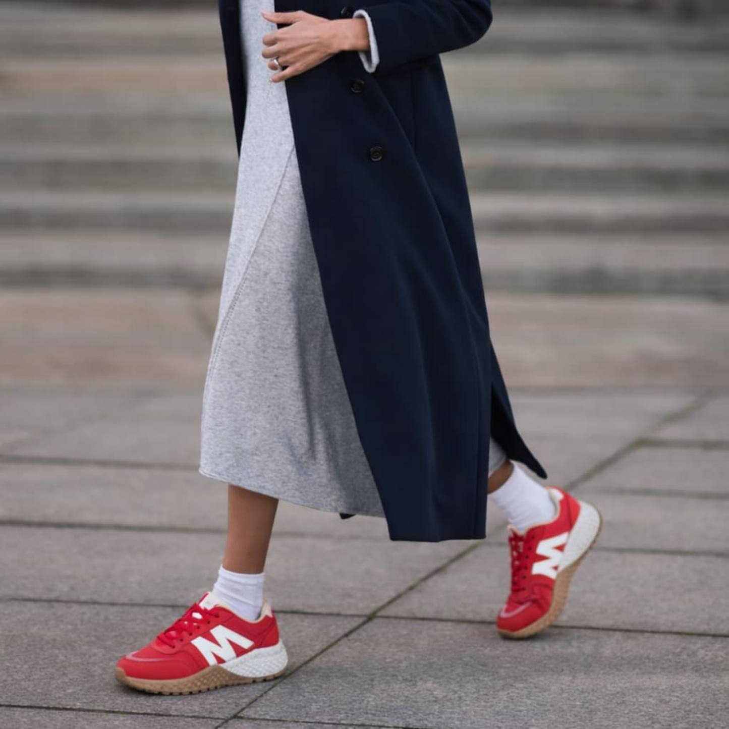 Zapatilla Urbana Roja Mujer | Vime Moda Chile